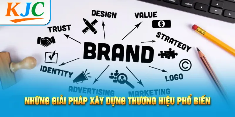 Những giải pháp xây dựng thương hiệu phổ biến
