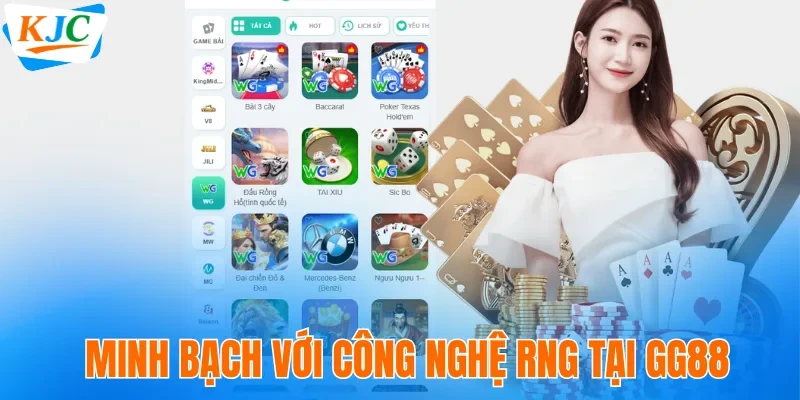 Minh bạch và công bằng với công nghệ RNG tại GG88